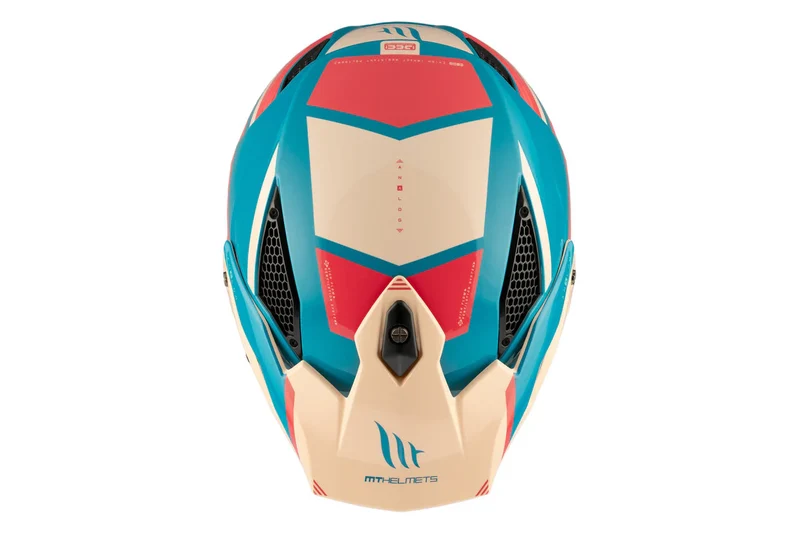 MT DISTRICT SV S ANALOG CASCO DE MOTO D7 BRILLO