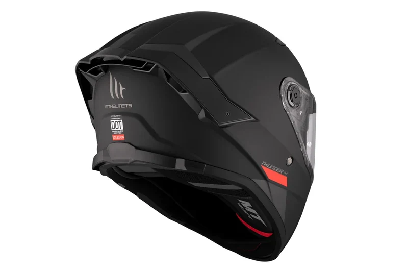 MT THUNDER 4 SV SOLID INTEGRAL CASCO DE MOTO A1 MATE