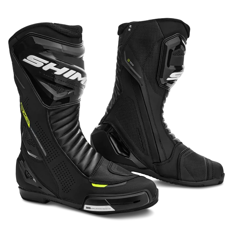 SHIMA RX-3 RACING HOMBRE AMARILLO FLUO