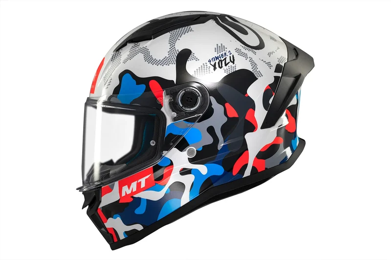 MT STINGER 2 YOZU INTEGRALES CASCO DE MOTO A7 BRILLO