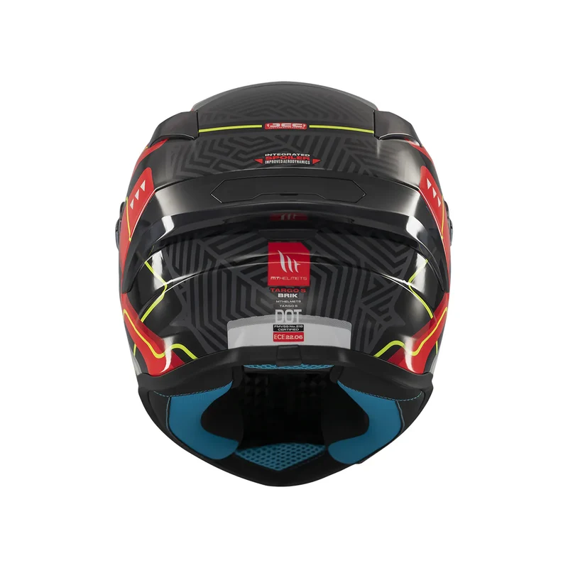 MT TARGO S BRIK CASCO INTEGRAL DE MOTO C5 BRILLO