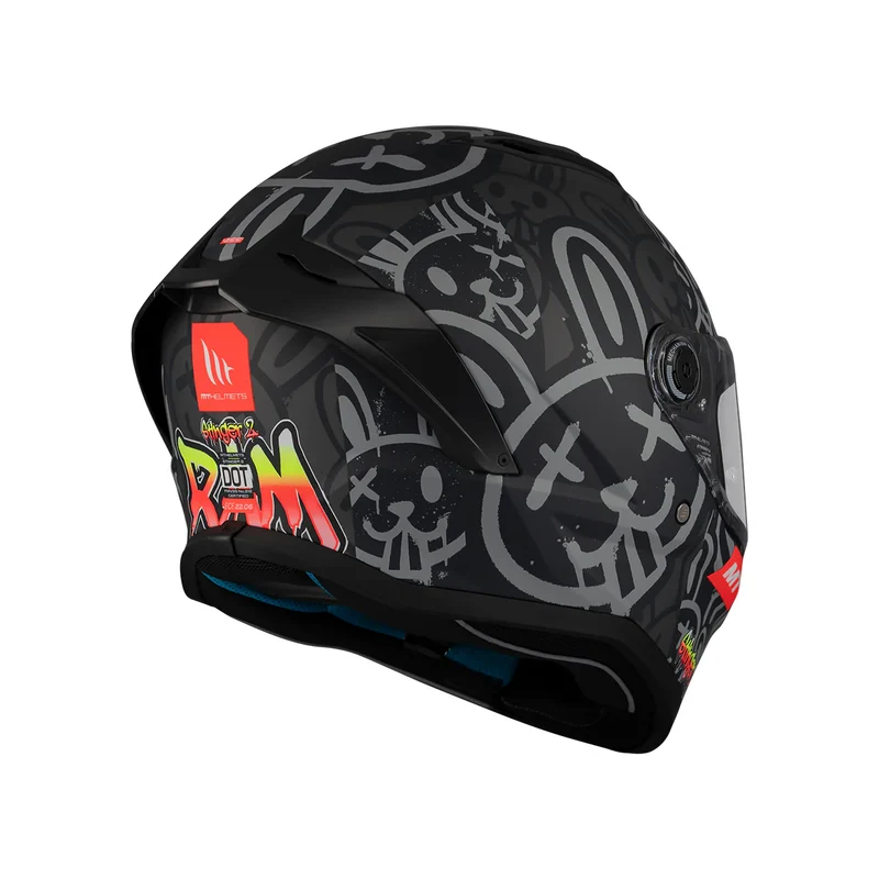 MT STINGER 2 RAM INTEGRALES CASCO DE MOTO F1 MATT