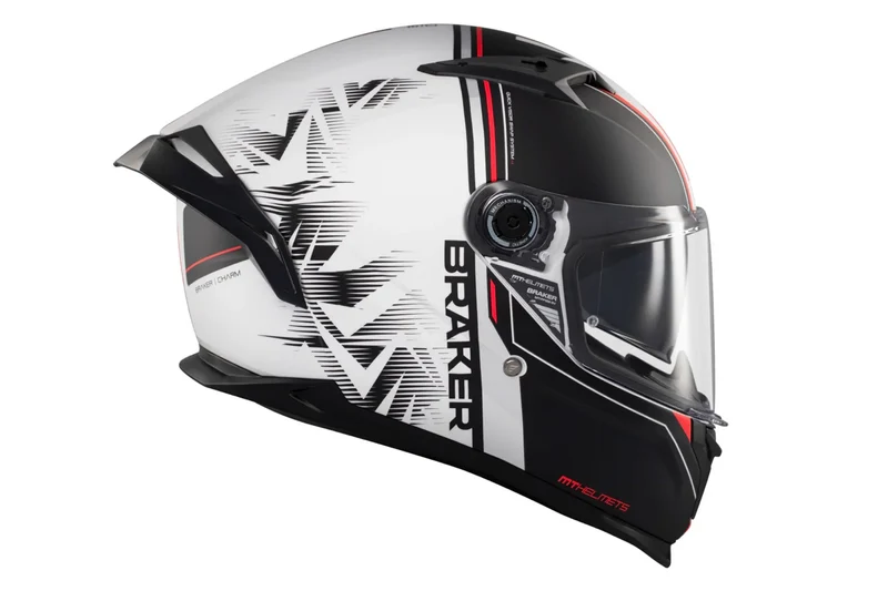 MT BRAKER SV CHARM INTEGRAL DEPORTIVO CASCO DE MOTO A1 MATE