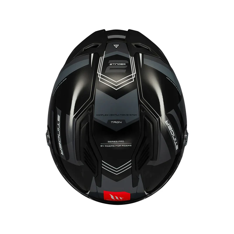 MT STINGER 2 TRON DEPORTIVO INTEGRALES CASCO DE MOTO B12 GLOSS
