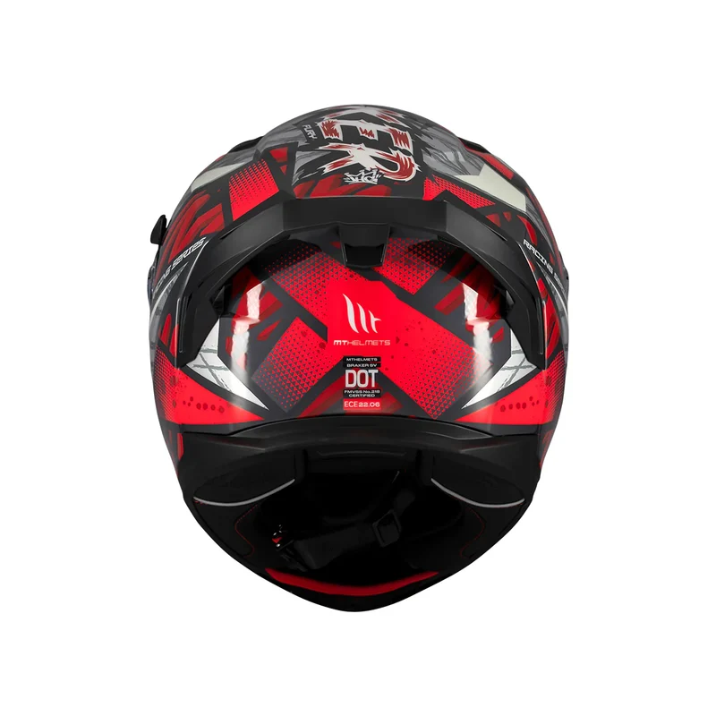 MT BRAKER SV FURY INTEGRAL TURISMO CASCO DE MOTO C5 BRILLANTE