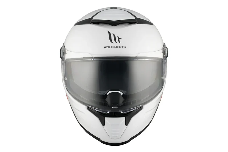 MT THUNDER 4 SV SOLID INTEGRAL CASCO DE MOTO A0 PERLA BRILLO