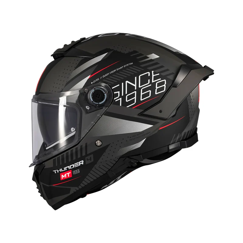 MT THUNDER 4 SV LUMINENCE INTEGRAL DEPORTIVA CASCO DE MOTO D1 MATE