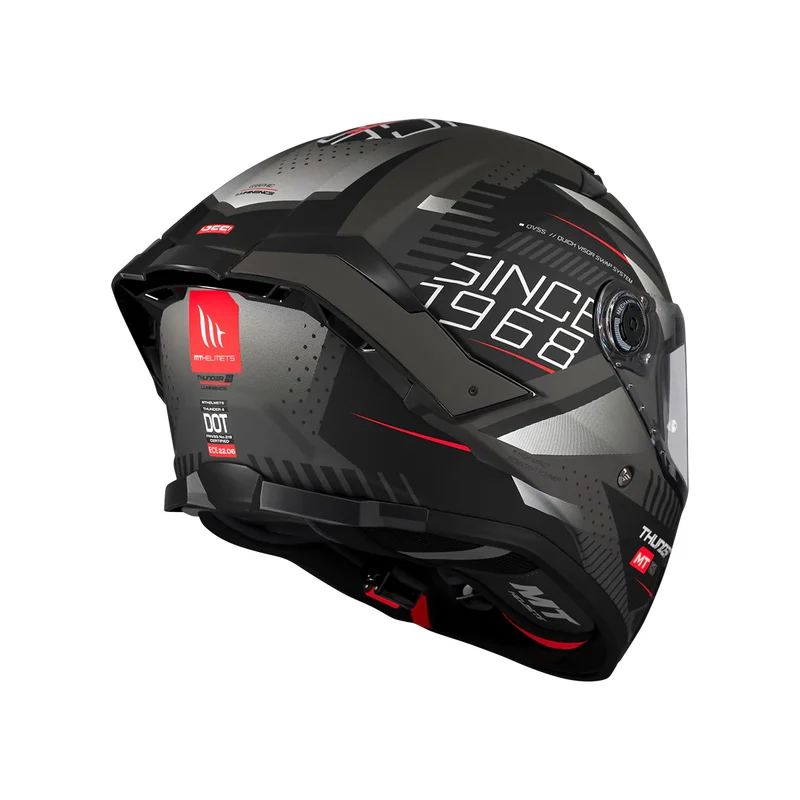 MT THUNDER 4 SV LUMINENCE INTEGRAL DEPORTIVA CASCO DE MOTO D1 MATE