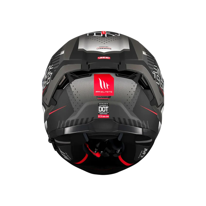 MT THUNDER 4 SV LUMINENCE INTEGRAL DEPORTIVA CASCO DE MOTO D1 MATE