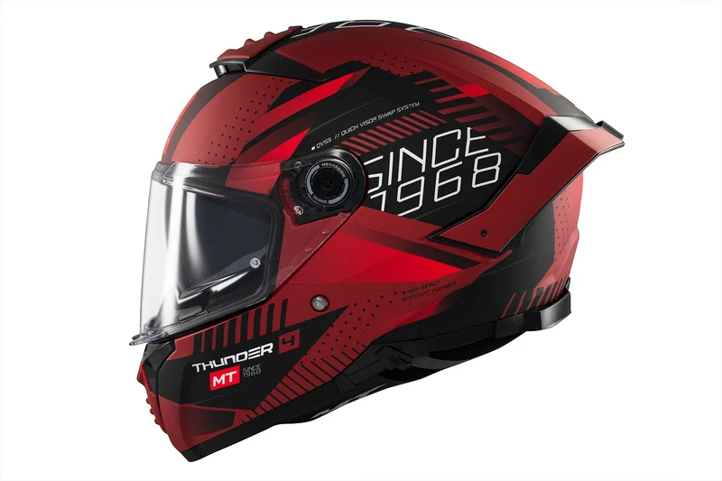 MT THUNDER 4 SV LUMINENCE INTEGRAL DEPORTIVO CASCO DE MOTO D5 MATE