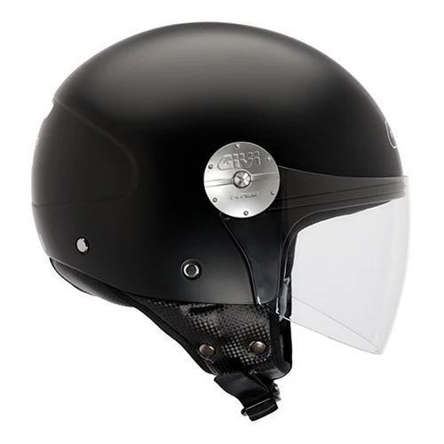 GIVI 10.7 EVO SOLID N900 CASCO SEMI-JET MOTOCICLETA NEGRO
