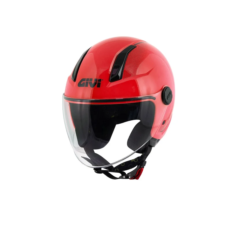 GIVI CASCOS DEMI-JET H117B Rosso Pieno Standard - R300