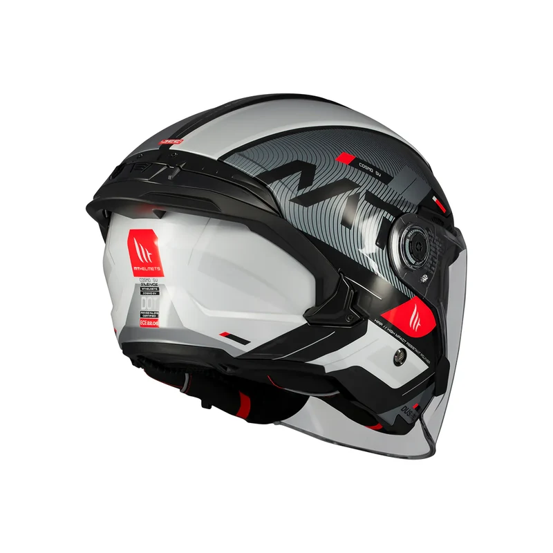 MT COSMO SV SILENCE URBANO CASCO DE MOTO B2 BRILLO