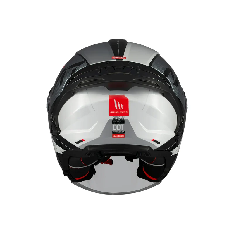 MT COSMO SV SILENCE URBANO CASCO DE MOTO B2 BRILLO