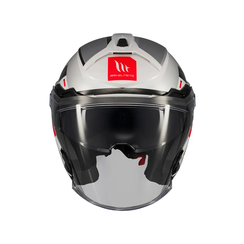 MT COSMO SV SILENCE DEPORTIVO URBANO CASCO DE MOTO A2 BRILLO