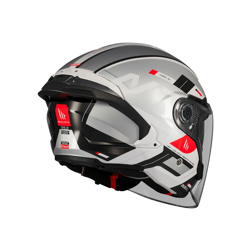 MT COSMO SV SILENCE DEPORTIVO URBANO CASCO DE MOTO A2 BRILLO