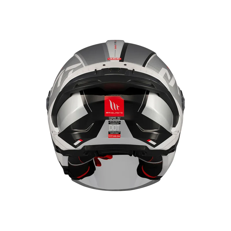 MT COSMO SV SILENCE DEPORTIVO URBANO CASCO DE MOTO A2 BRILLO