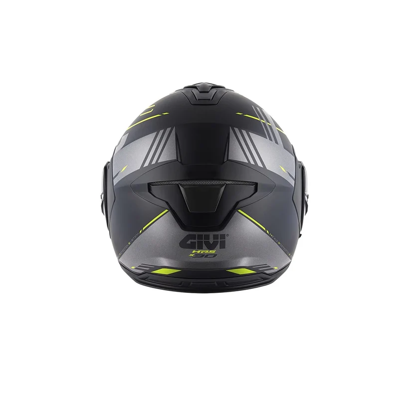 GIVI X30 PULSAR CASCO MODULAR DE MOTO NEGRO MATE AMARILLO TITANIO