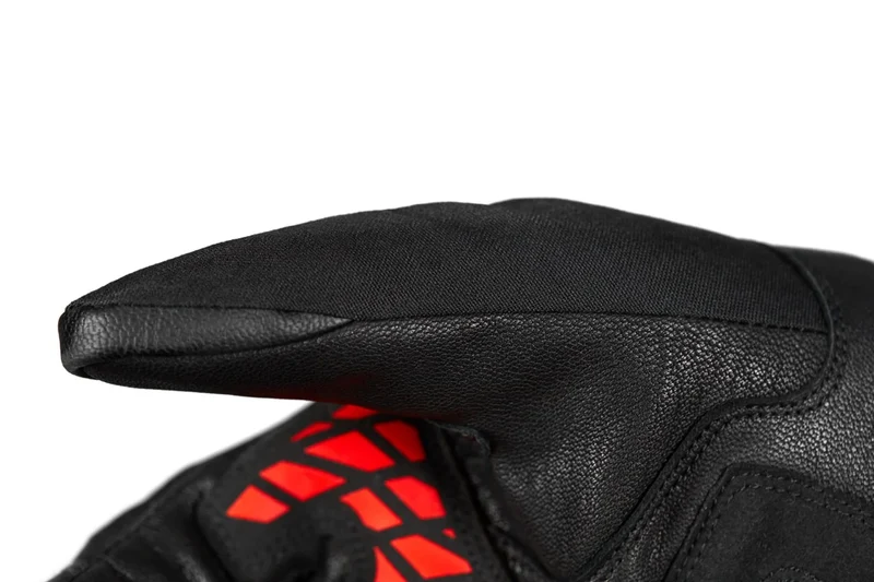 SEVENTY DEGREES SD-T55 ATAK GUANTES DE MOTO HOMBRE NEGRO ROJO