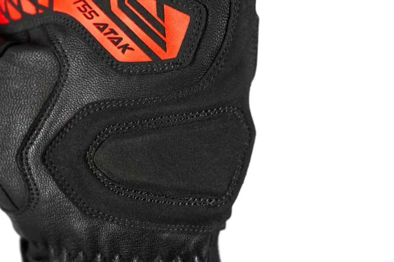 SEVENTY DEGREES SD-T55 ATAK GUANTES DE MOTO HOMBRE NEGRO ROJO