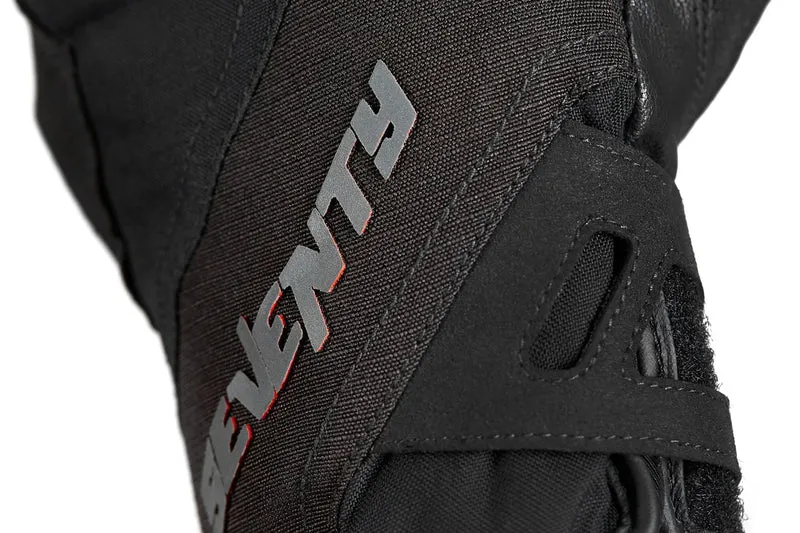 SEVENTY DEGREES SD-T55 ATAK GUANTES DE MOTO HOMBRE NEGRO ROJO