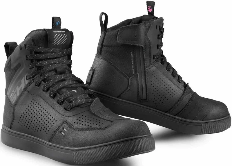SHIMA REBEL 2.0 WP BOTAS DE MOTO MUJER NEGRA