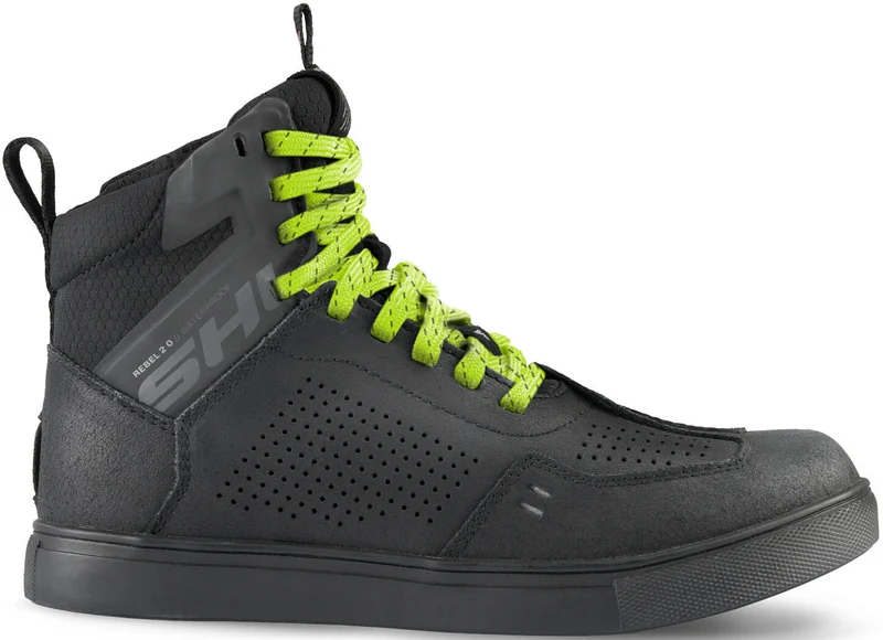 SHIMA REBEL 2.0 WP BOTAS DE MOTO HOMBRE NEGRO