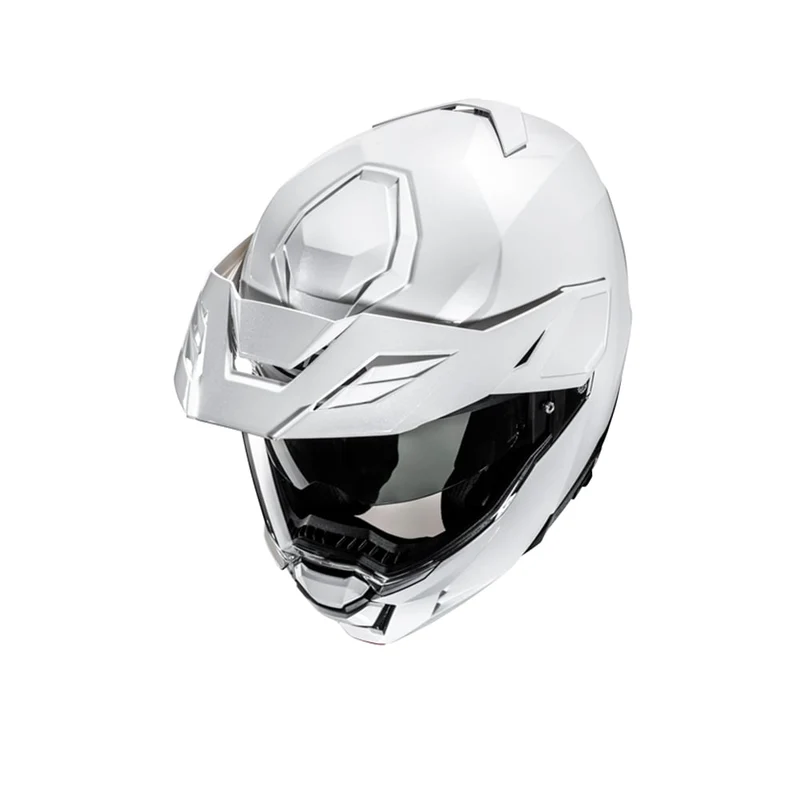 HJC I80 Casco de motocicleta con frente abatible, color blanco perlado