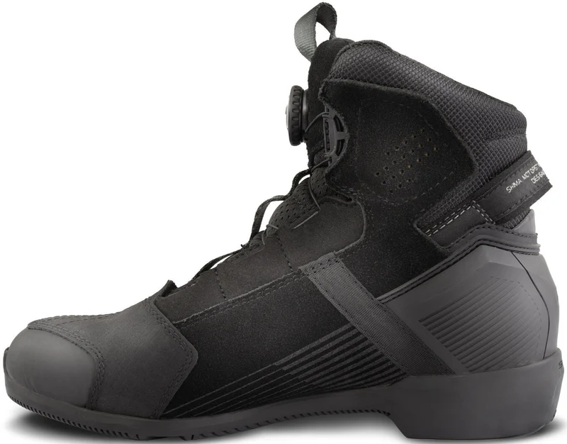 SHIMA EDGE VENTED BOTAS DE MOTO MUJER NEGRO