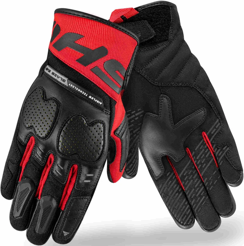 SHIMA BLAZE 2.0 GUANTES DE MOTO HOMBRE ROJO