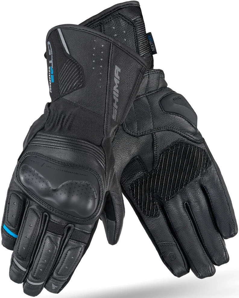 SHIMA GT-2 GUANTES WP DE MOTO HOMBRE NEGRO