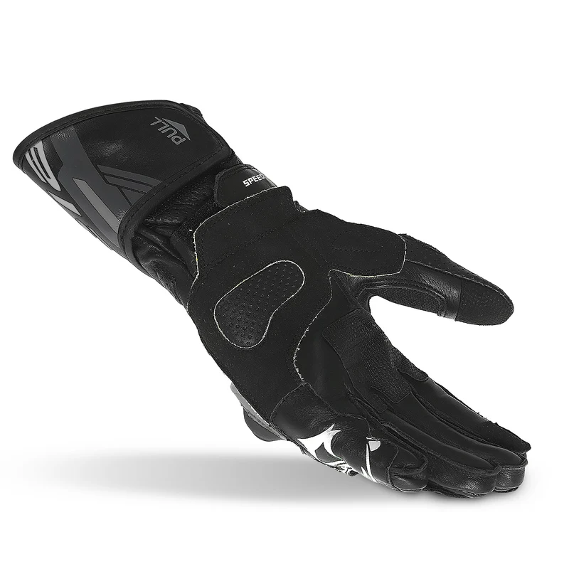 BELA LEMOX GUANTES DE MOTO PIEL NEGRO ANTHRA
