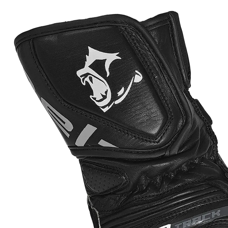 BELA LEMOX GUANTES DE MOTO PIEL NEGRO ANTHRA