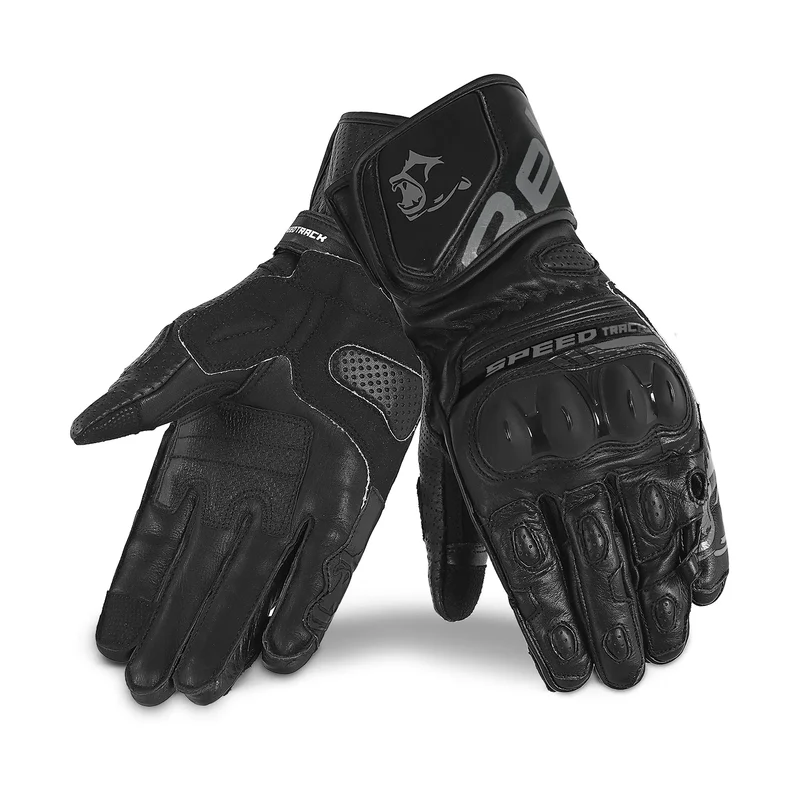 BELA LEMOX GUANTES DE MOTO PIEL NEGRO