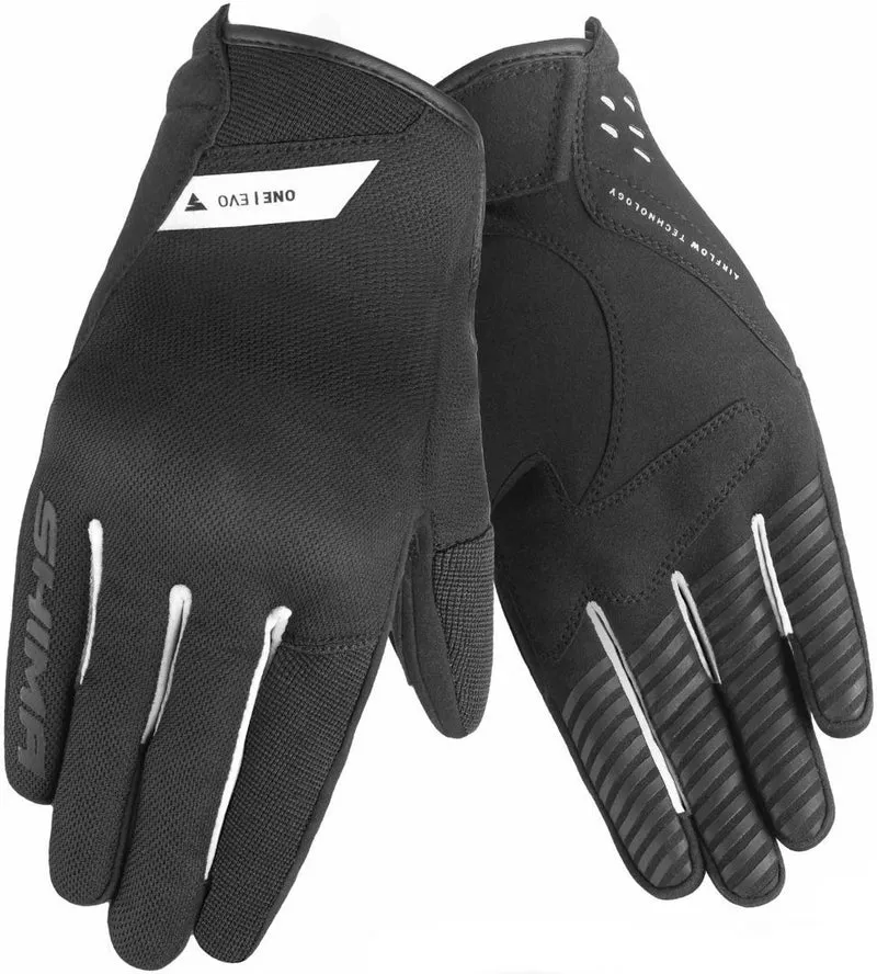 SHIMA ONE EVO GUANTES DE MOTO HOMBRE BLANCO
