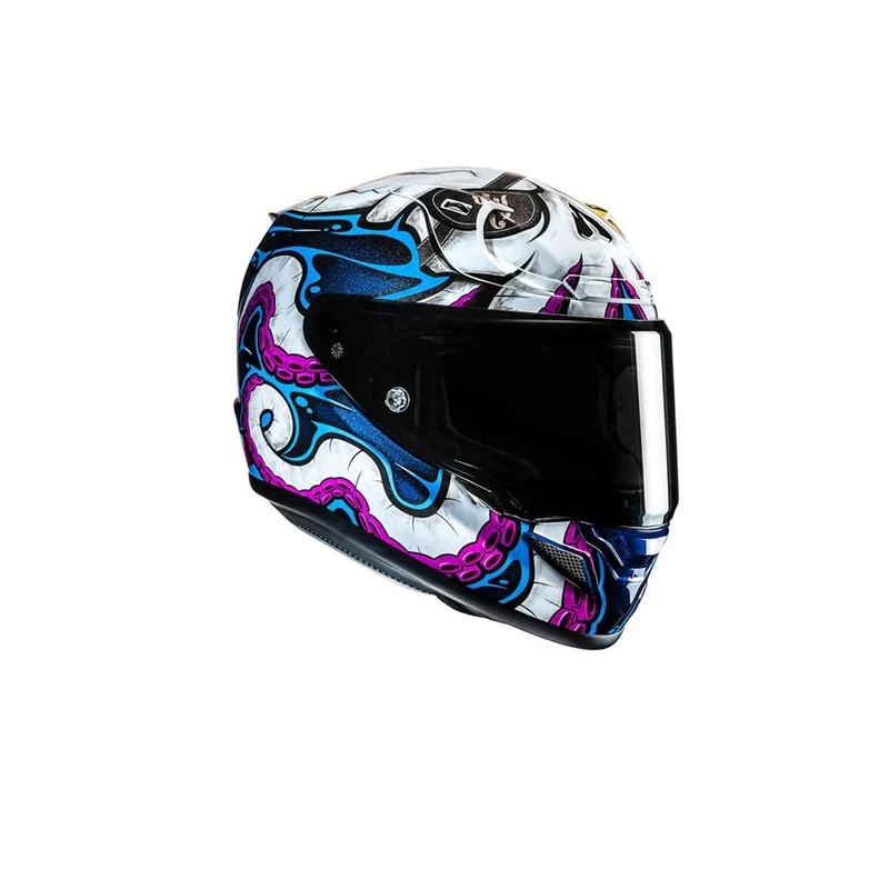 HJC RPHA 12 KRAKEN MC28 DEPORTIVO MOTOCICLETA CASCO INTEGRAL