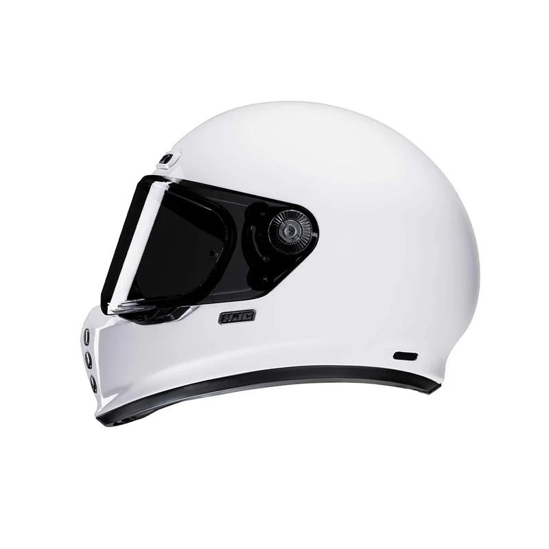 HJC V10 UNI Racing Moto Blanco Integral Casco
