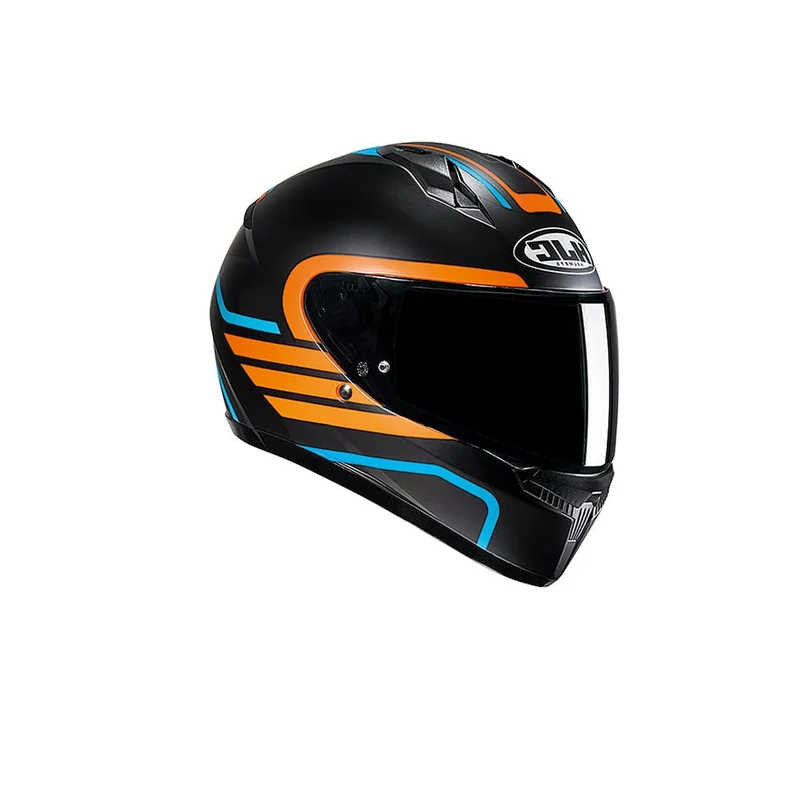 HJC C10 LITO MC27SF CASCO INTEGRAL DE MOTOCICLETA AZUL NARANJA