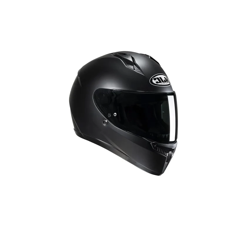 HJC C10 UNI CASCO INTEGRAL DE MOTOCICLETA NEGRO SEMIPLANO