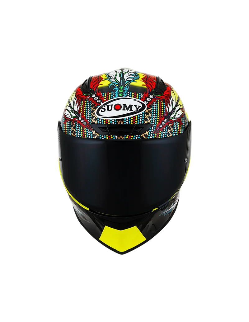 SUOMY-CASCOS TRACK-1 CHIEFTAIN MULTI YELLOW E06