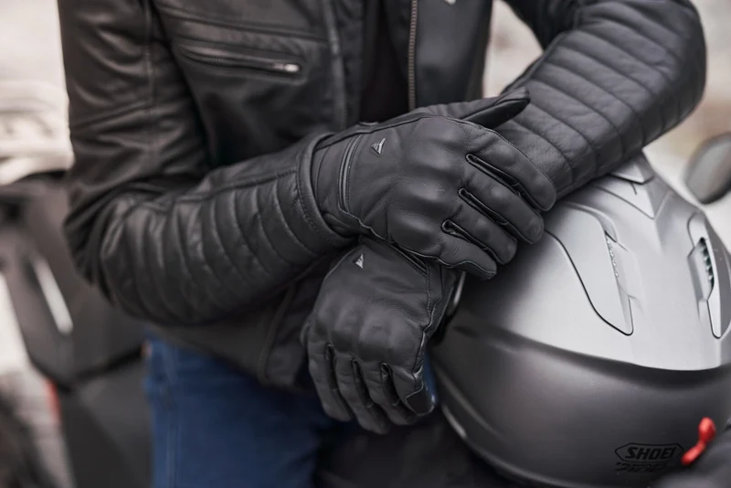 SHIMA SHADOW TFL GUANTES DE MOTO NEGRO