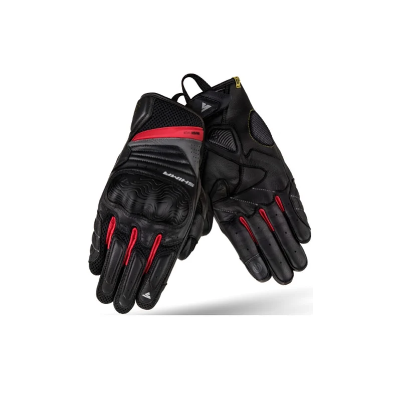 SHIMA RUSH GUANTES DE MOTO HOMBRE ROJO