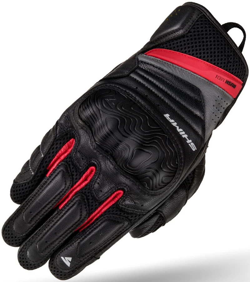 SHIMA RUSH GUANTES DE MOTO HOMBRE ROJO