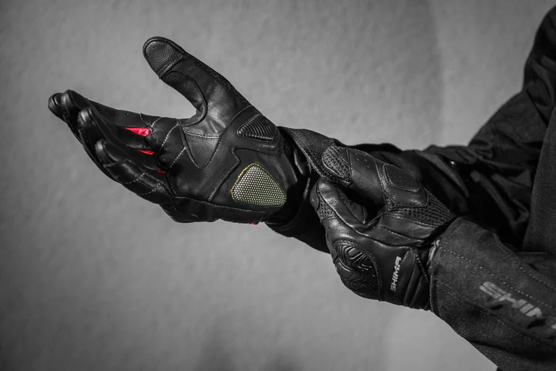 SHIMA RUSH GUANTES DE MOTO HOMBRE ROJO