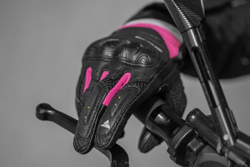 SHIMA RUSH GUANTES DE MOTO MUJER ROSA