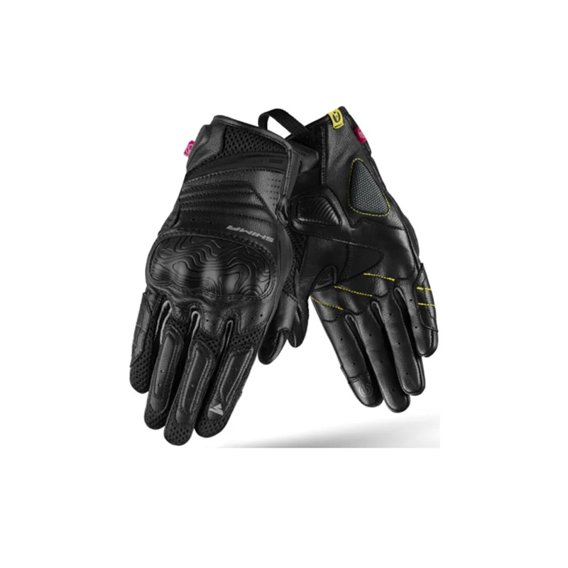 SHIMA RUSH GUANTES DE MOTO MUJER NEGRO