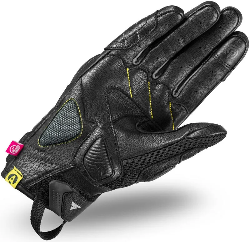 SHIMA RUSH GUANTES DE MOTO MUJER NEGRO