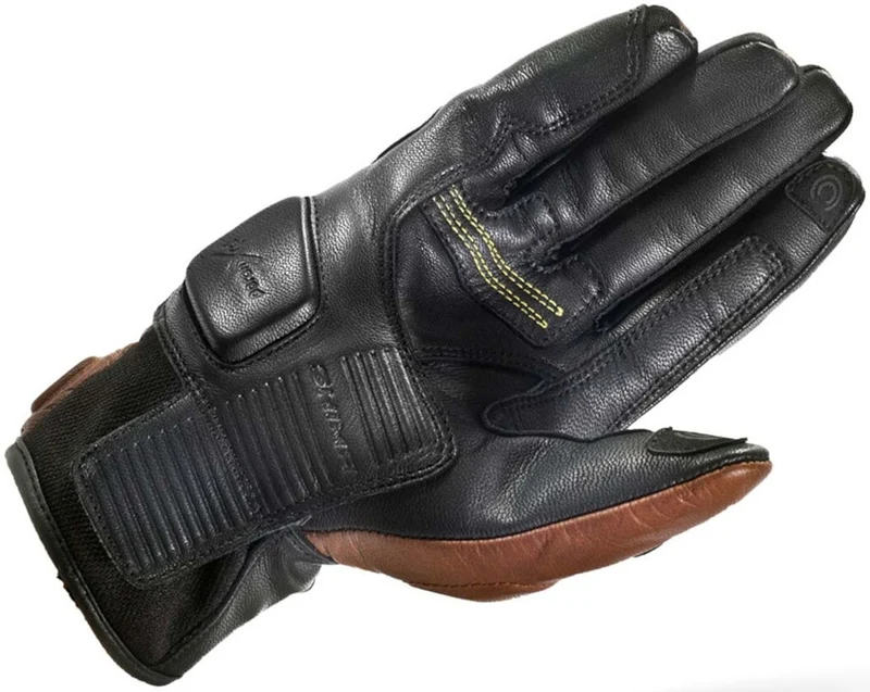 SHIMA REVOLVER GUANTES DE MOTO MARRON