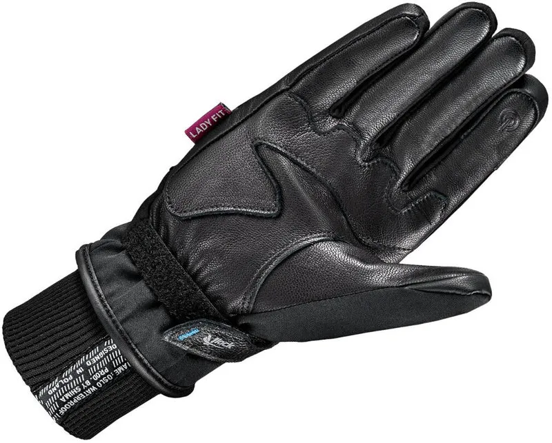SHIMA OSLO WP GUANTES DE MOTO MUJER NEGRO