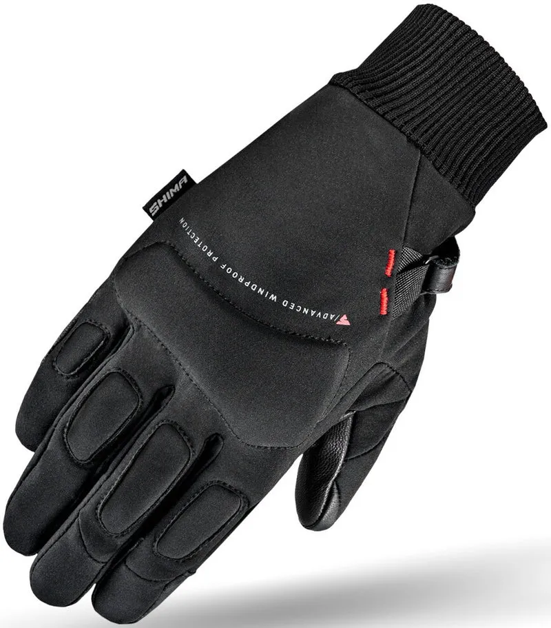 SHIMA OSLO WIND GUANTES DE MOTO MUJER NEGRO